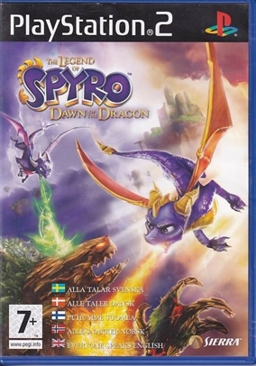 The Legend of Spyro Dawn of the Dragon - Nordisk Version - PS2 (B Grade) (Genbrug)